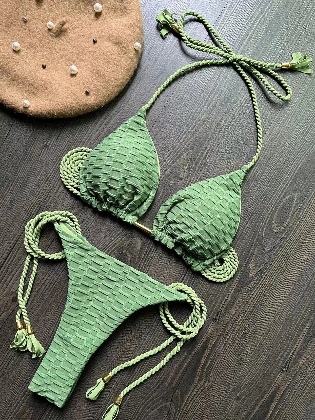 RUOTONGSEPT Sexy Bikini Set 2023 Swimsuit Women Swimwear Push Up Thong Brazilian Bathing Suit Beach Wear Biqui — view 4