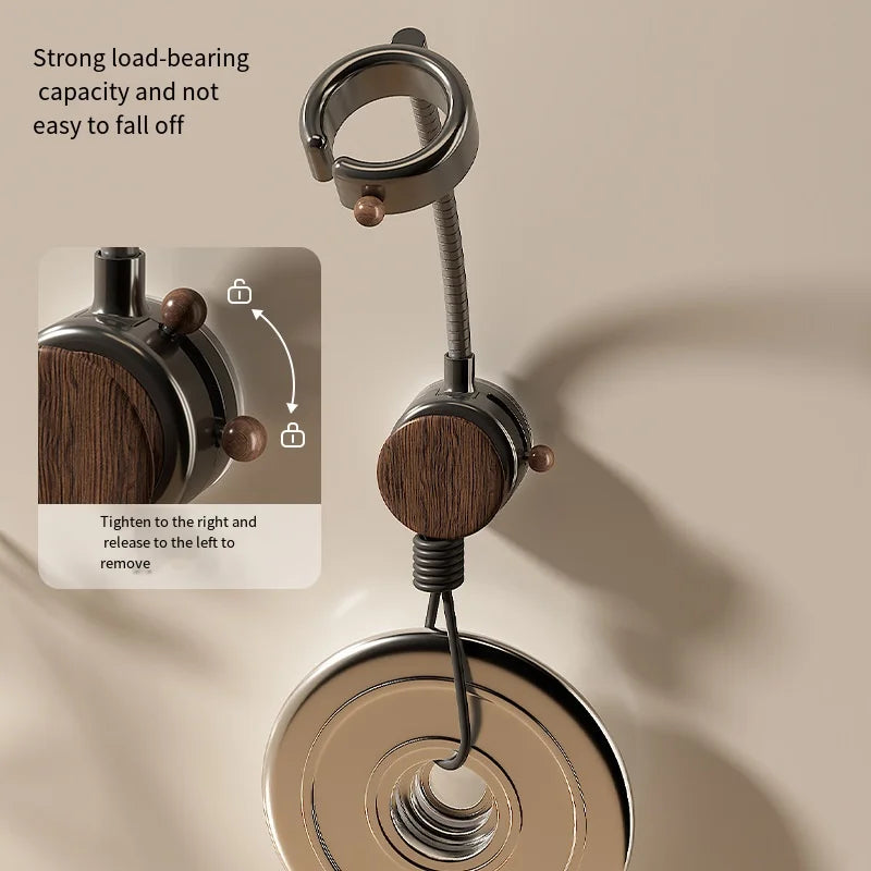 Adjustable Bathroom Wall Mount Hair Dryer Holder