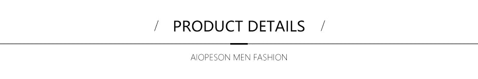 AIOPESON Spliced Cotton Sweater Men Casual O-neck High Quality Pullover Knitted Sweaters Male New Winter Brand — view 12