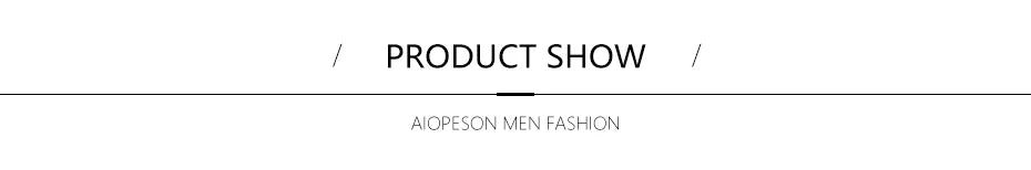 AIOPESON Spliced Cotton Sweater Men Casual O-neck High Quality Pullover Knitted Sweaters Male New Winter Brand — view 7