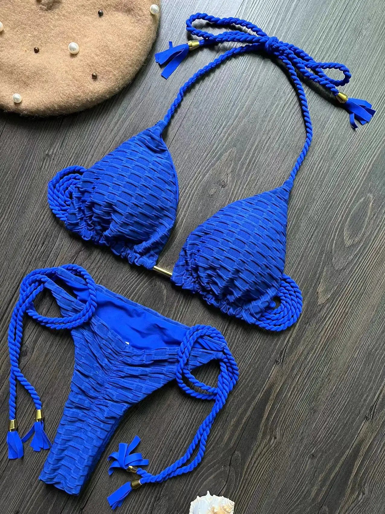 RUOTONGSEPT Sexy Bikini Set 2023 Swimsuit Women Swimwear Push Up Thong Brazilian Bathing Suit Beach Wear Biqui — view 6