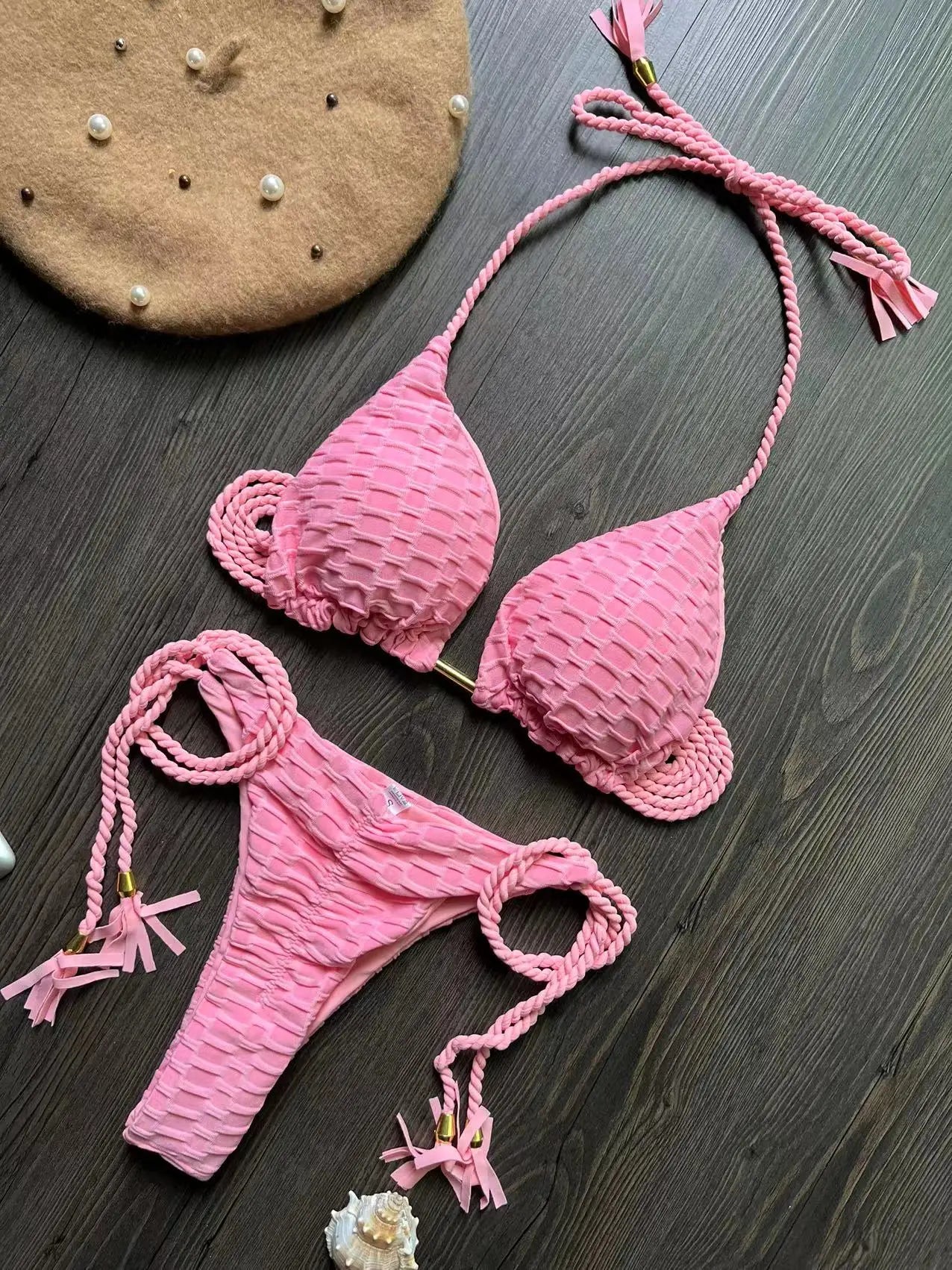 RUOTONGSEPT Sexy Bikini Set 2023 Swimsuit Women Swimwear Push Up Thong Brazilian Bathing Suit Beach Wear Biqui — view 8