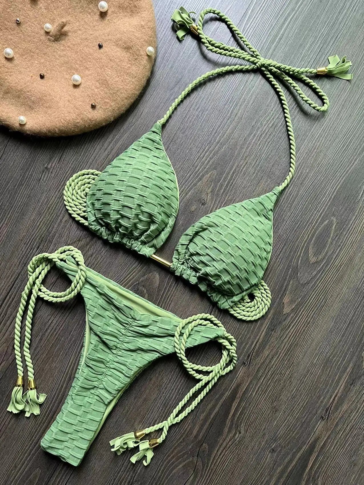 RUOTONGSEPT Sexy Bikini Set 2023 Swimsuit Women Swimwear Push Up Thong Brazilian Bathing Suit Beach Wear Biqui — view 9